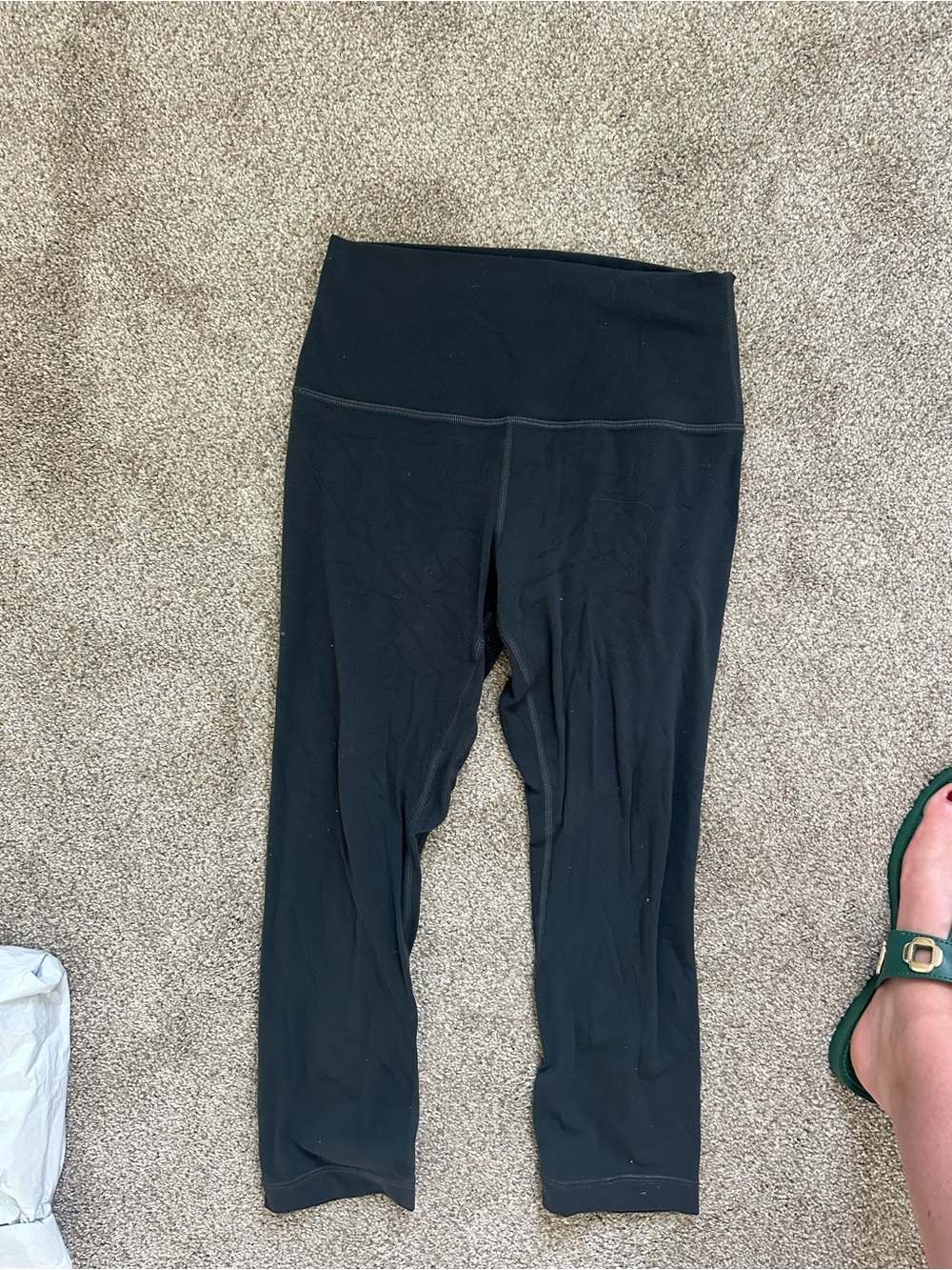 lululemon athletica Align High-Waist Leggings - Charcoal Gray- Size 6 - Picture 4 of 4